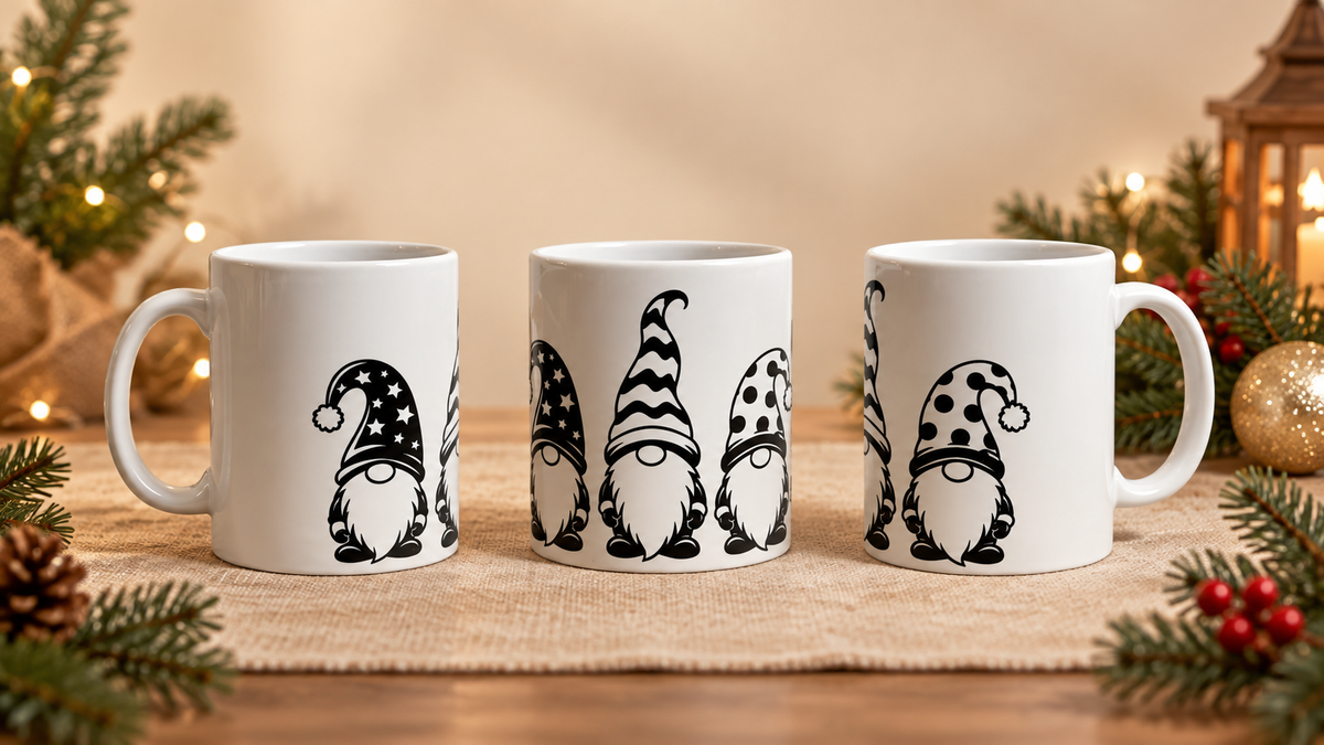 Tasse de Noël personnalisée 11 oz