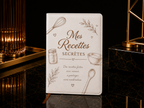 Carnet de notes personnalisé — Photo, Motif et Texte