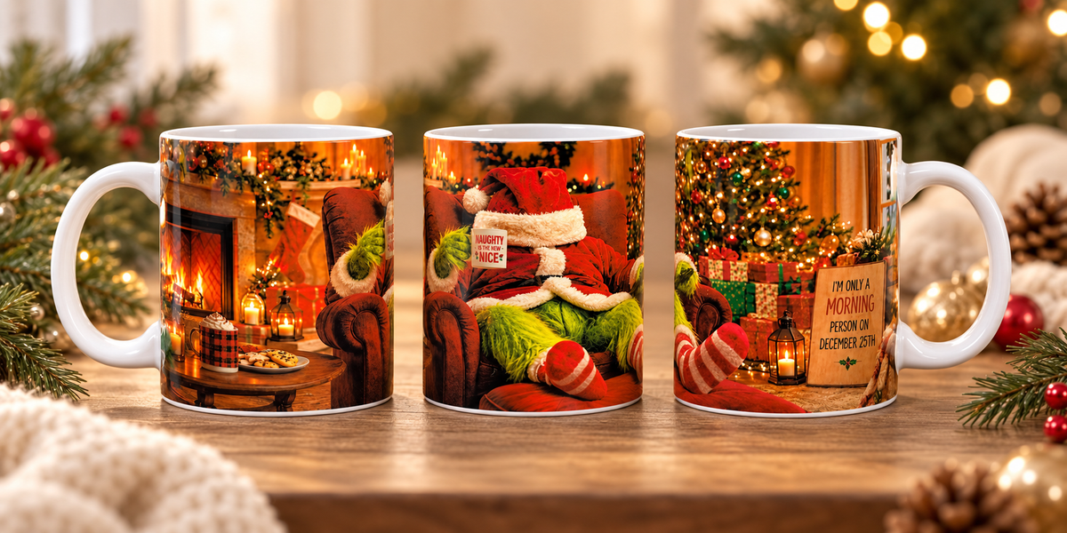 Tasse de Noël personnalisée 11 oz