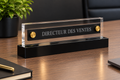 Plaque Nominative de Bureau