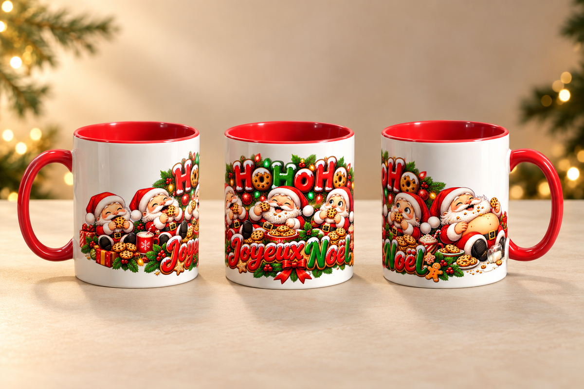 Tasse de Noël personnalisée 11 oz