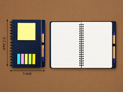 Cahier de notes A5 tout-en-un personnalisé