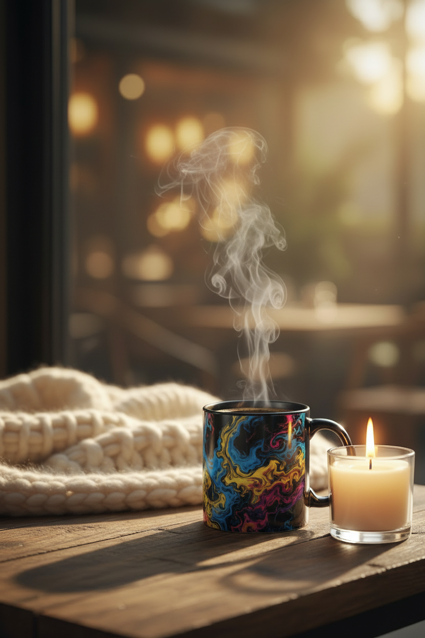 Tasse magique vapeur intime